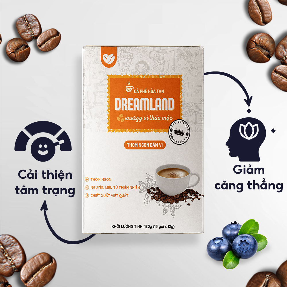 CÀ PHÊ HOÀ TAN DREAMLAND ENERGY VỊ THẢO MỘC - Ảnh 4