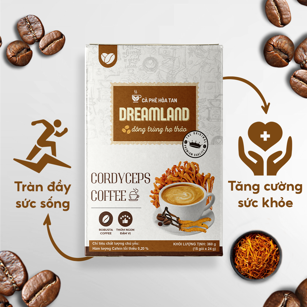CÀ PHÊ HÒA TAN DREAMLAND ĐÔNG TRÙNG HẠ THẢO - Ảnh 7
