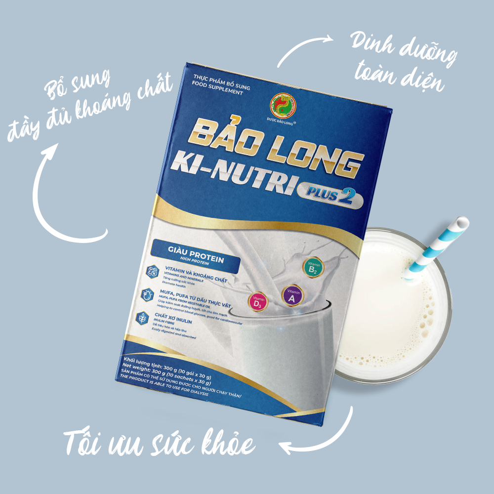 THỰC PHẨM BỔ SUNG BẢO LONG KI-NUTRI PLUS 2 - Ảnh 4
