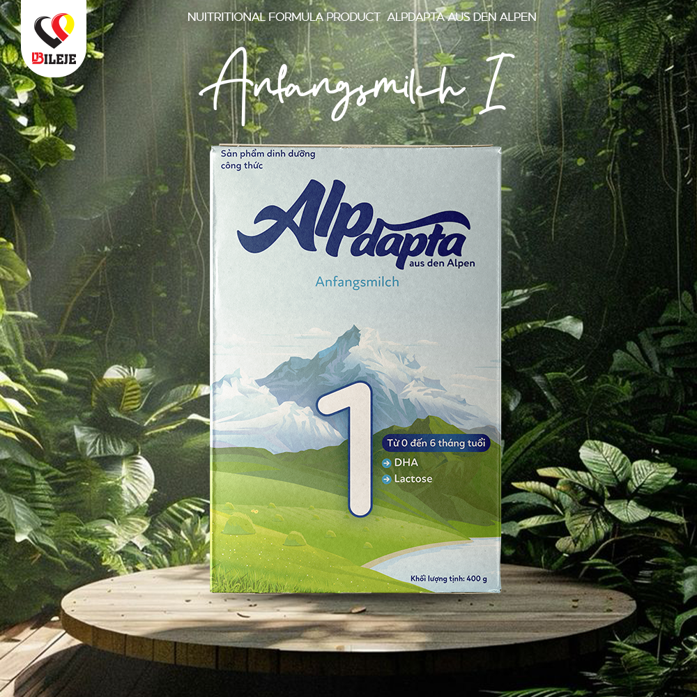 营养配方产品 ALPDAPTA aus den Alpen ANFANGSMILCH 1
