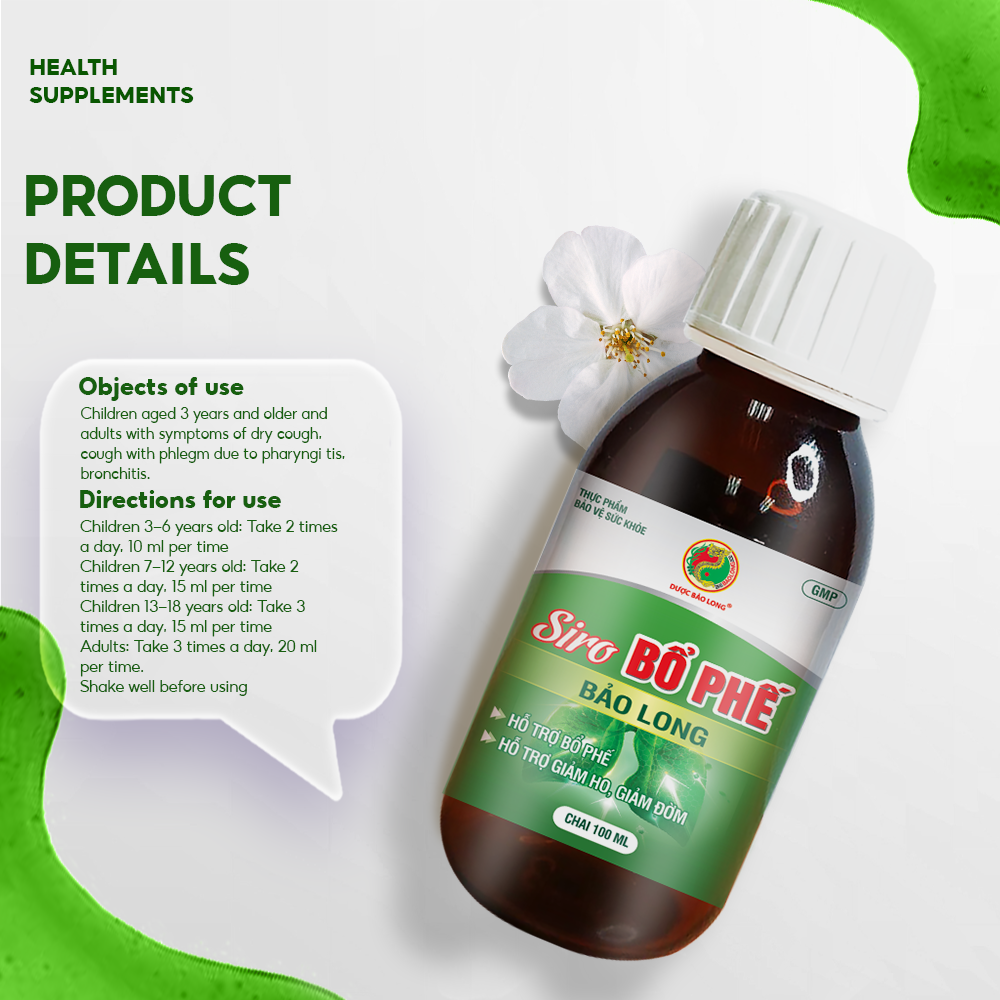BO PHE BAO LONG SYRUP - Image 2