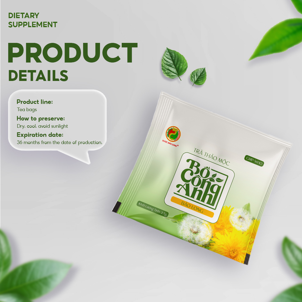 BAO LONG DANDELION HERBAL TEA – Image 4