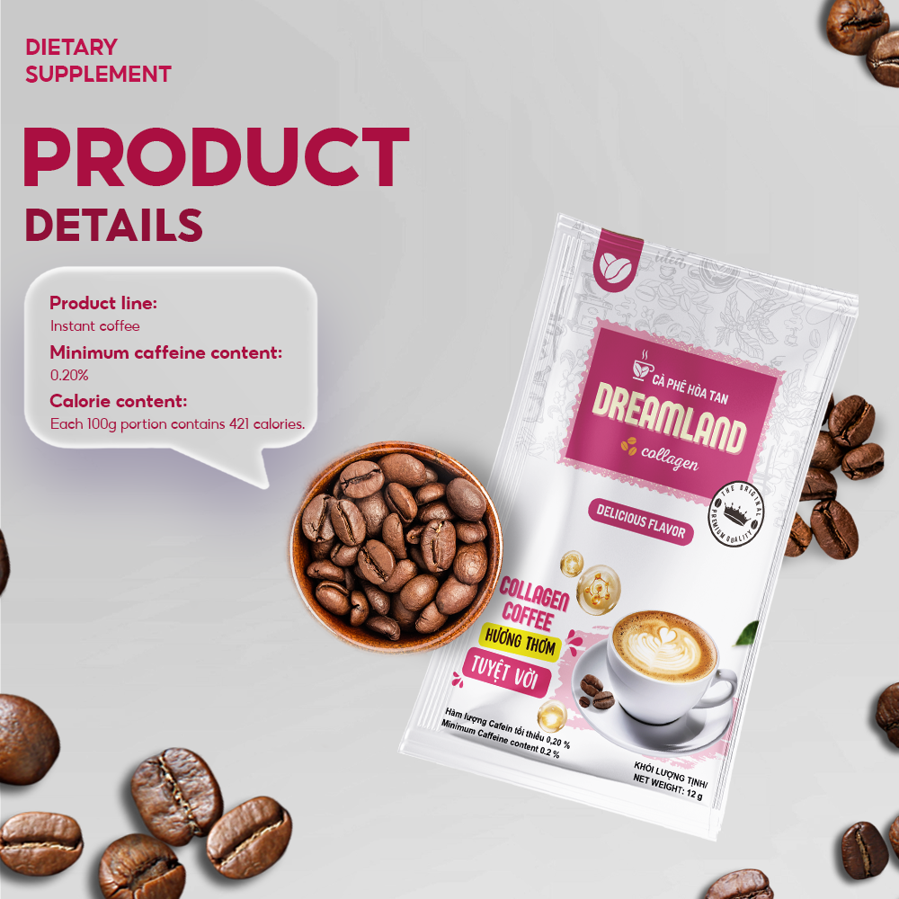 INSTANT COFFEE DREAMLAND COLLAGEN - Image 2