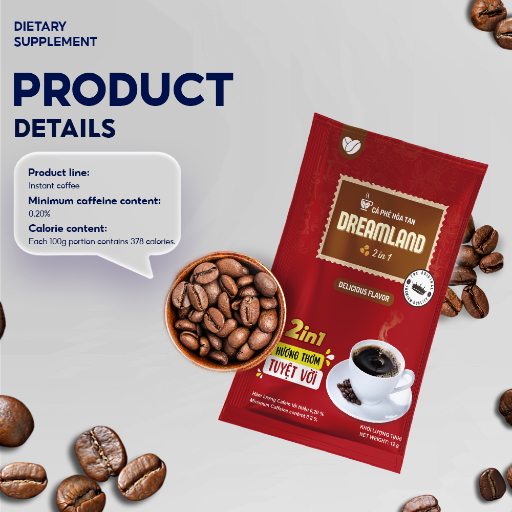 INSTANT COFFEE DREAMLAND 2IN1 - Image 2