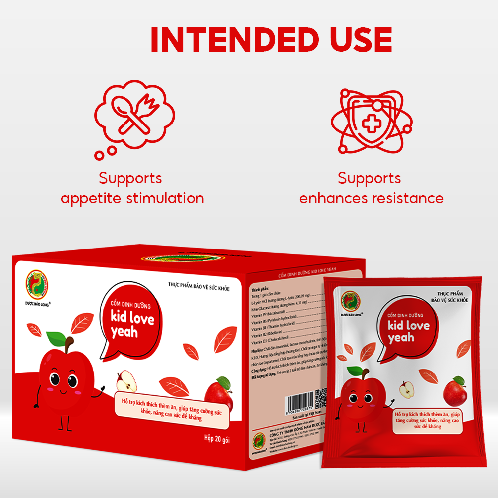 KID LOVE YEAH NUTRTIONAL GRANULES - 이미지 3