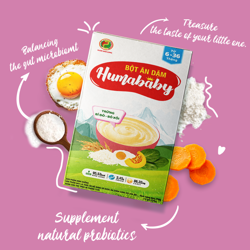 HUMABABY CEREAL WITH EGG, PUMPKIN, SPINACH FLAVOUR - Image 2