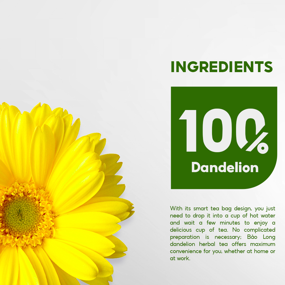 BAO LONG DANDELION HERBAL TEA – Image 3
