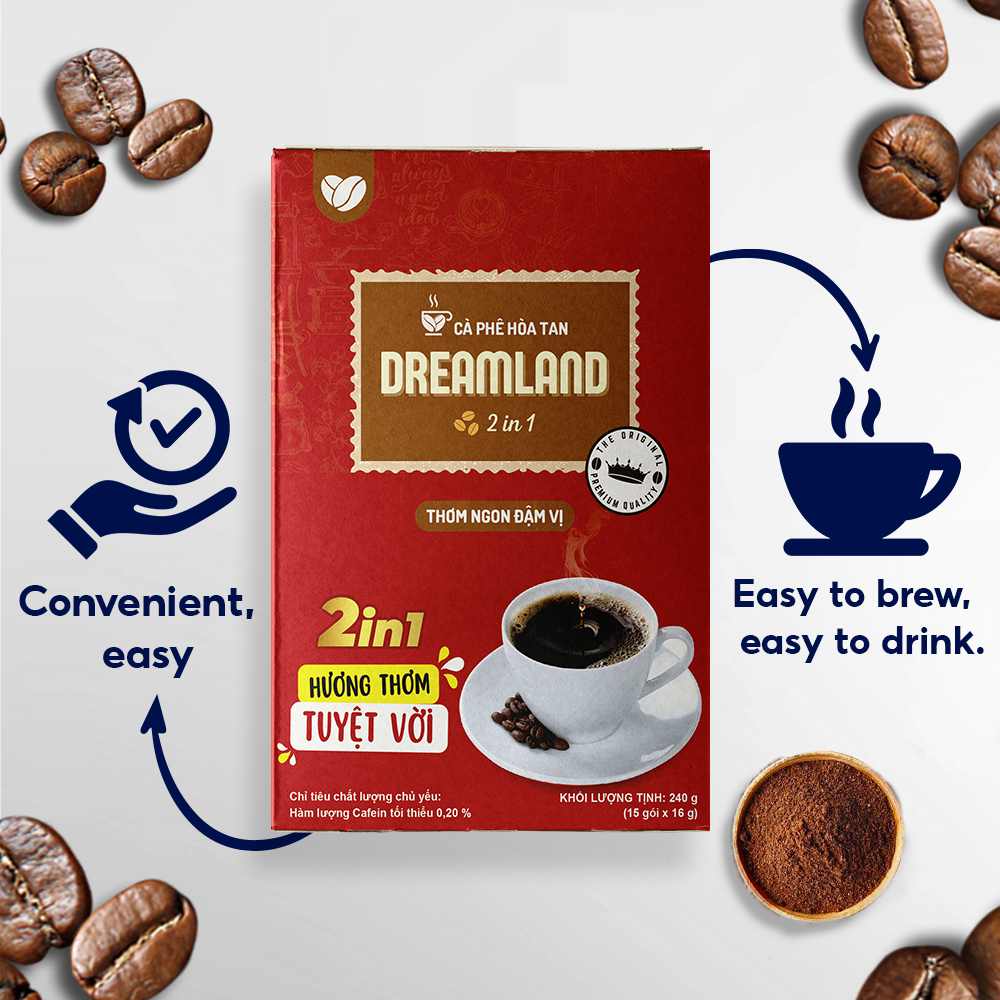 INSTANT COFFEE DREAMLAND 2IN1 - Image 4