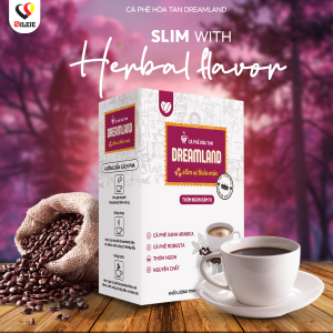 INSTANT COFFEE DREAMLAND SLIM COFFEE WITH HERBAL FLAVOR
