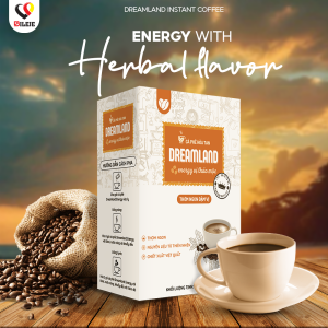 INSTANT COFFEE DREAMLAND ENERGY COFFEE WITH HERBAL FLAVOR