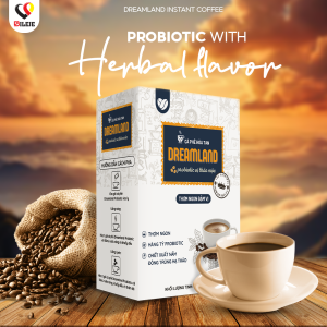 INSTANT COFFEE DREAMLAND PROBIOTIC COFFEE WITH HERBAL FLAVOR