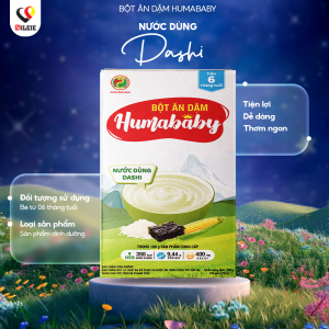 BỘT ĂN DẶM HUMABABY  NƯỚC DÙNG DASHI