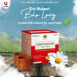 Trà Nubori Bảo Long vị Sâm cúc, Hoàng kỳ, Cam thảo