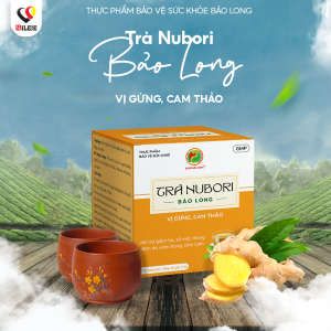 Trà Nubori Bảo Long vị Gừng, Cam thảo