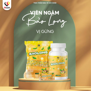 Viên Ngậm BaoLong Vị Gừng