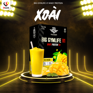 BIG GYMLIFE V1 WHEY PROTEIN  VỊ XOÀI
