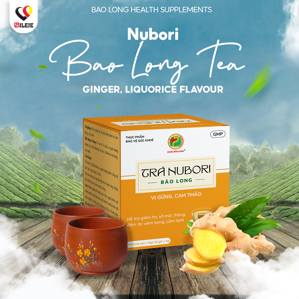 NUBORI BAO LONG TEA WITH GINGER,  LIQUORICE FLAVOUR