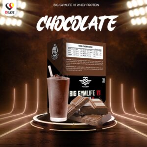BIG GYMLIFE V1 WHEY PROTEIN MIT SCHOKOLADENGESCHMACK