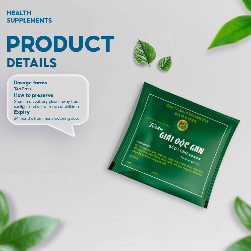 BAO LONG LIVER DETOXIFICATION TEA - Image 3