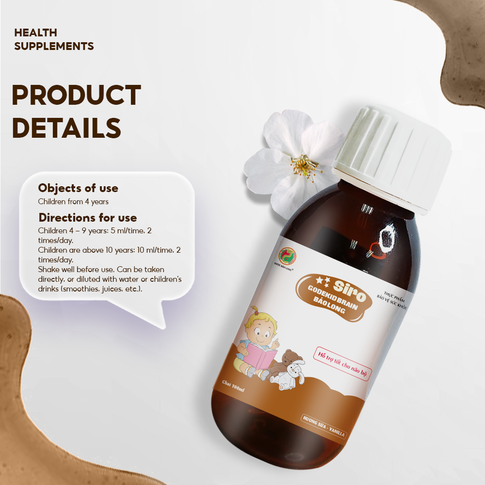 GODEKID Gehirn-Sirup von BAO LONG - Image 3