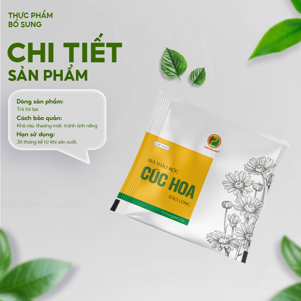 TRÀ THẢO MỘC CÚC HOA BẢO LONG - Ảnh 2