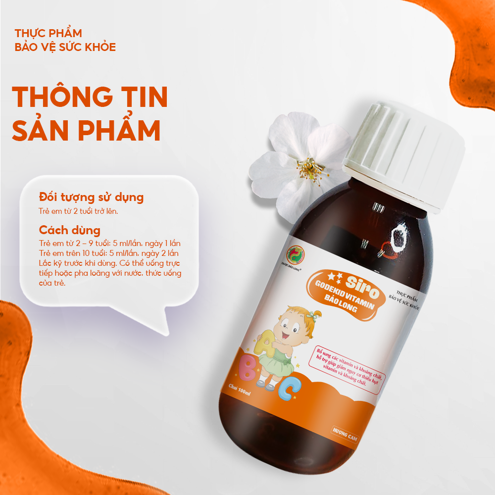 Siro Godekid Vitamin Bảo Long - Ảnh 4