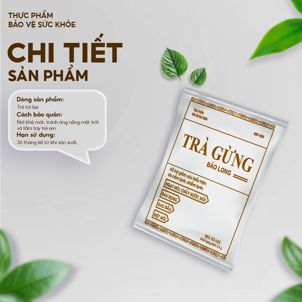 Trà Gừng Bảo Long - Ảnh 3
