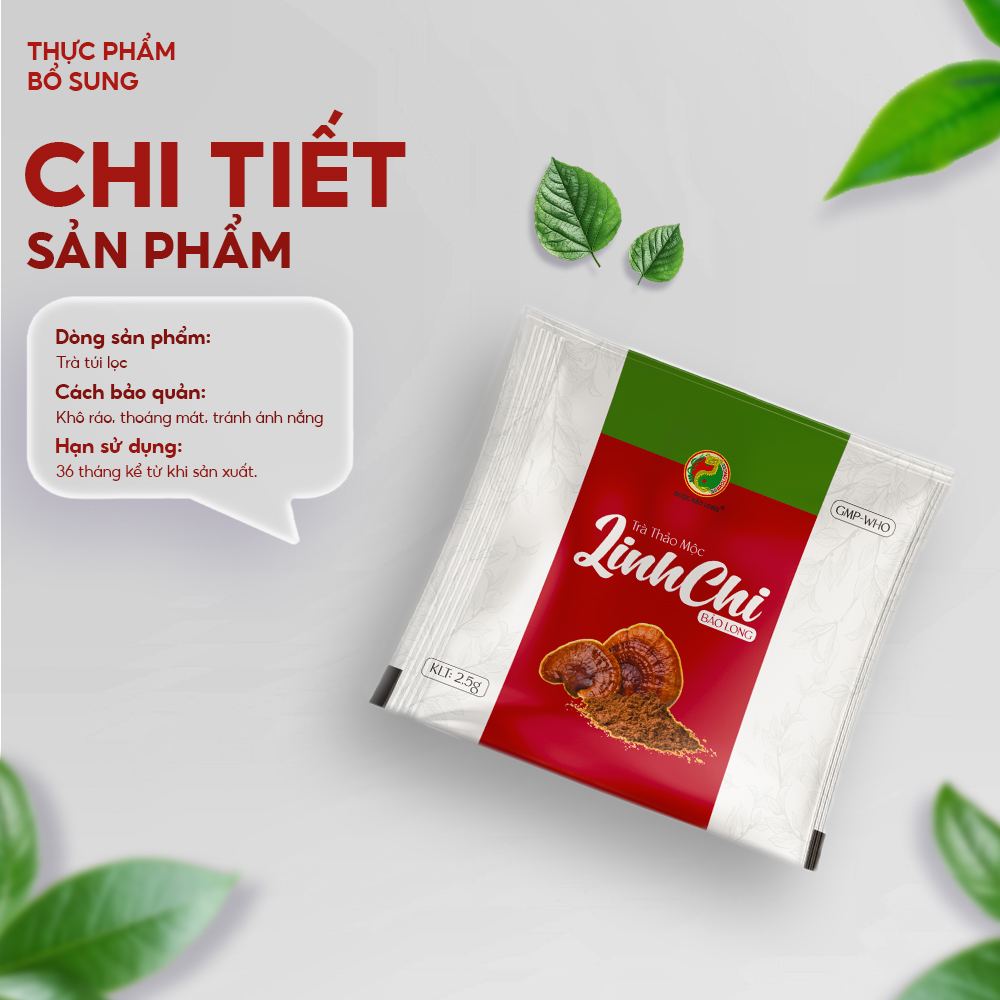 TRÀ THẢO MỘC LINH CHI BẢO LONG - Ảnh 5