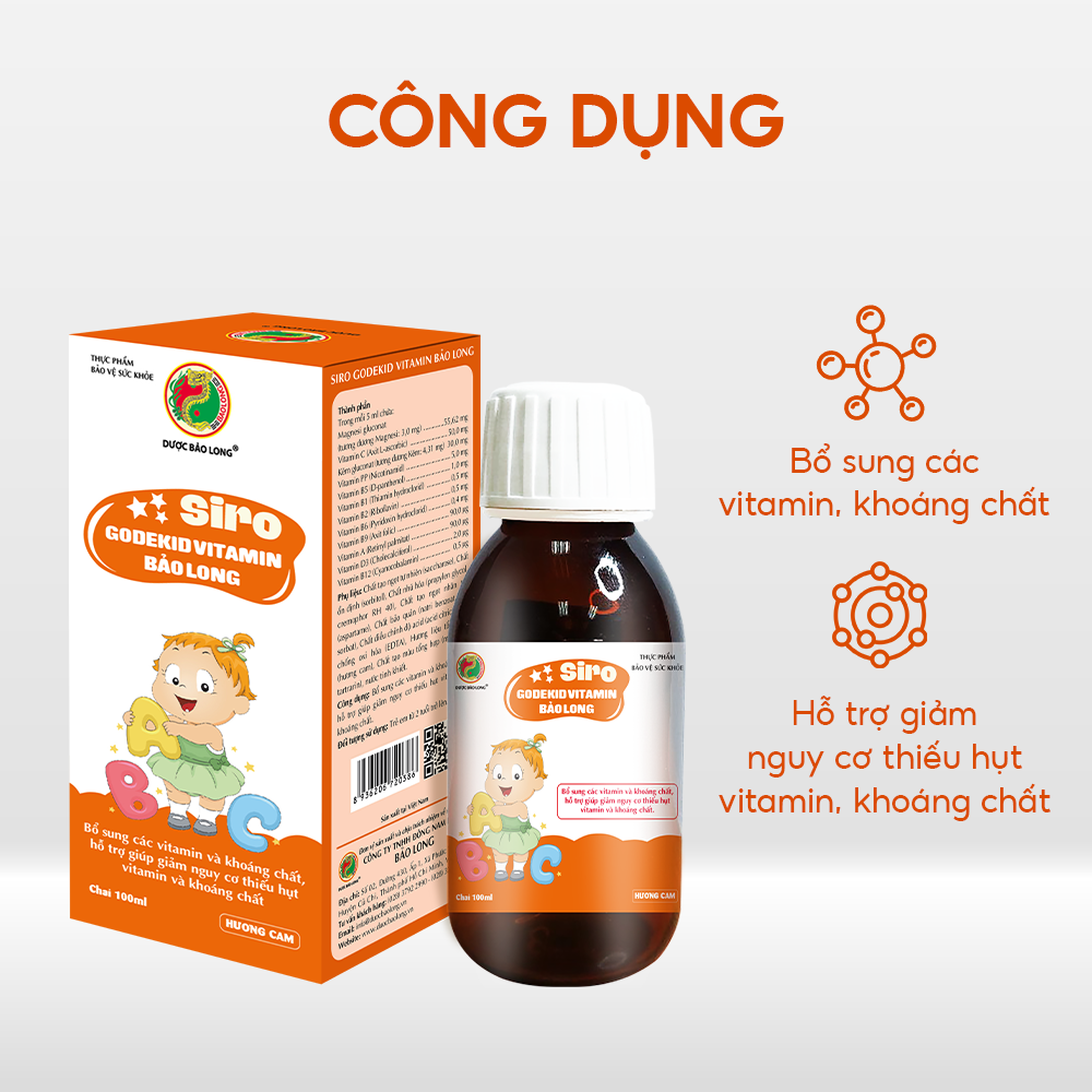 Siro Godekid Vitamin Bảo Long - Ảnh 3