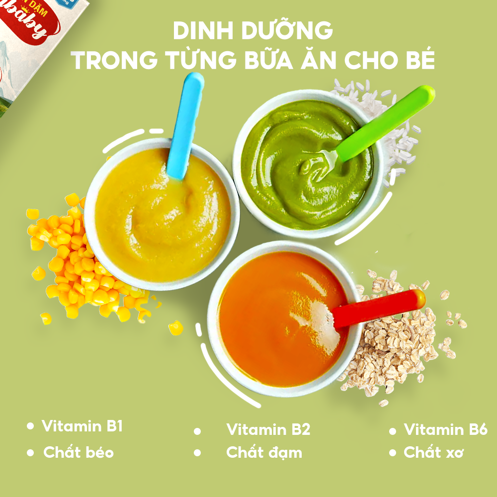Bột Ăn Dặm Humababy Vị Bắp, Gạo, Yến Mạch - Ảnh 6