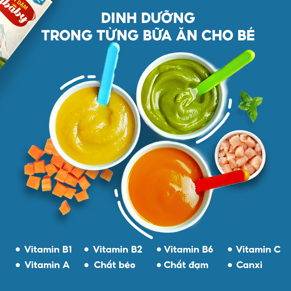 BỘT ĂN DẶM HUMABABY THỊT GÀ RAU CỦ - Ảnh 6
