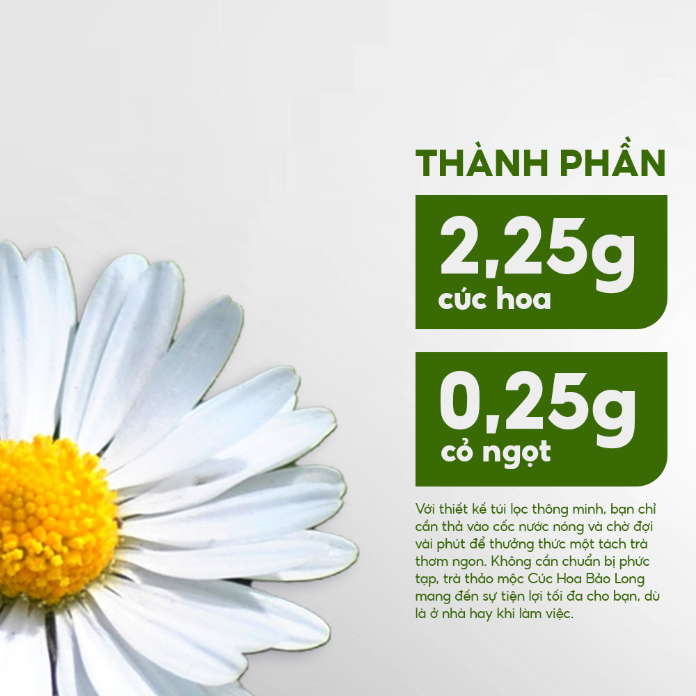 TRÀ THẢO MỘC CÚC HOA BẢO LONG - Ảnh 4