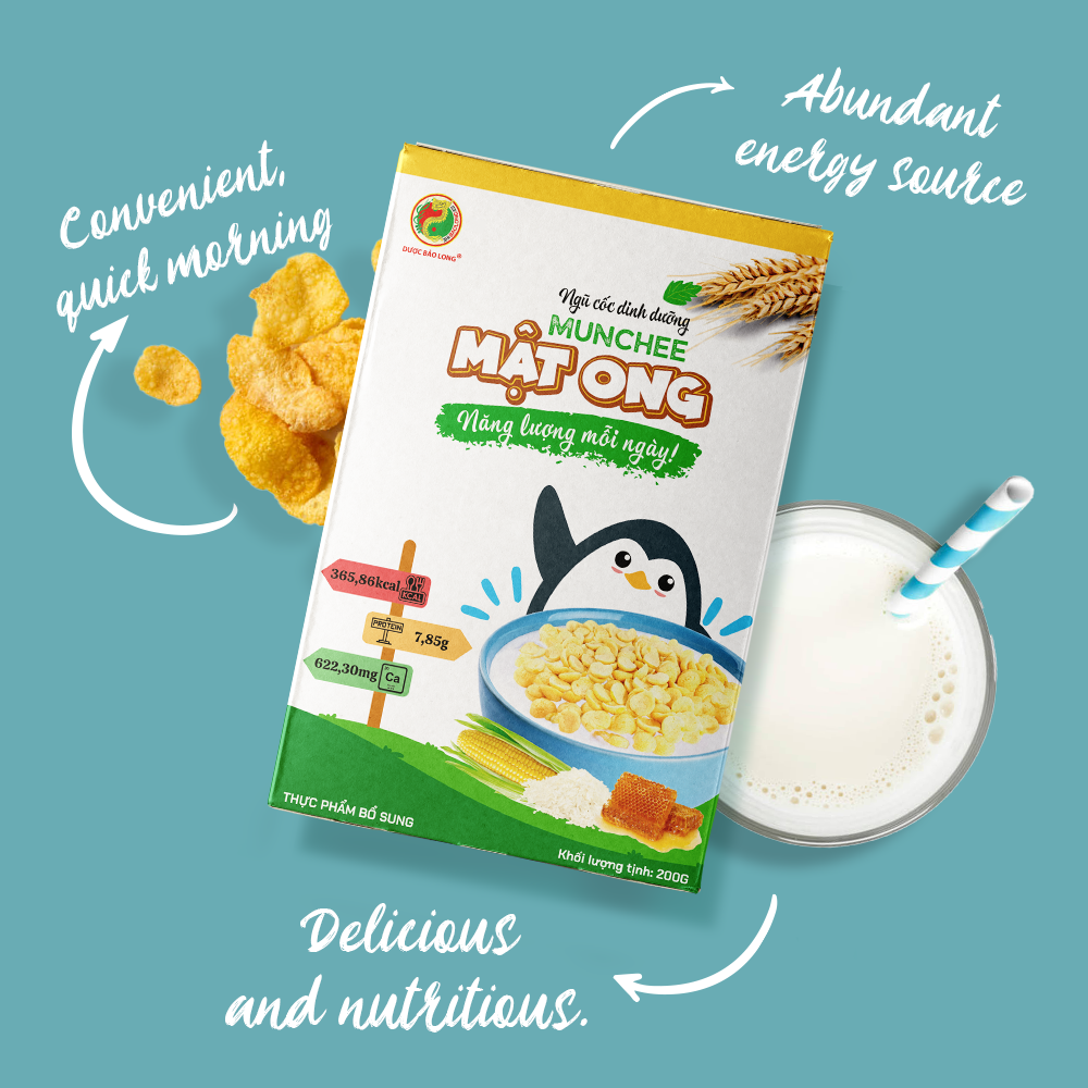 NAHRUNGSERGÄNZUNGSMITTEL MUNCHEE NUTRITIONAL CEREALS HONIG - Image 3