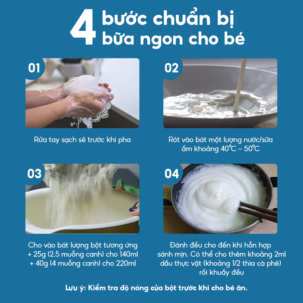 BỘT ĂN DẶM HUMABABY THỊT GÀ RAU CỦ - Ảnh 4