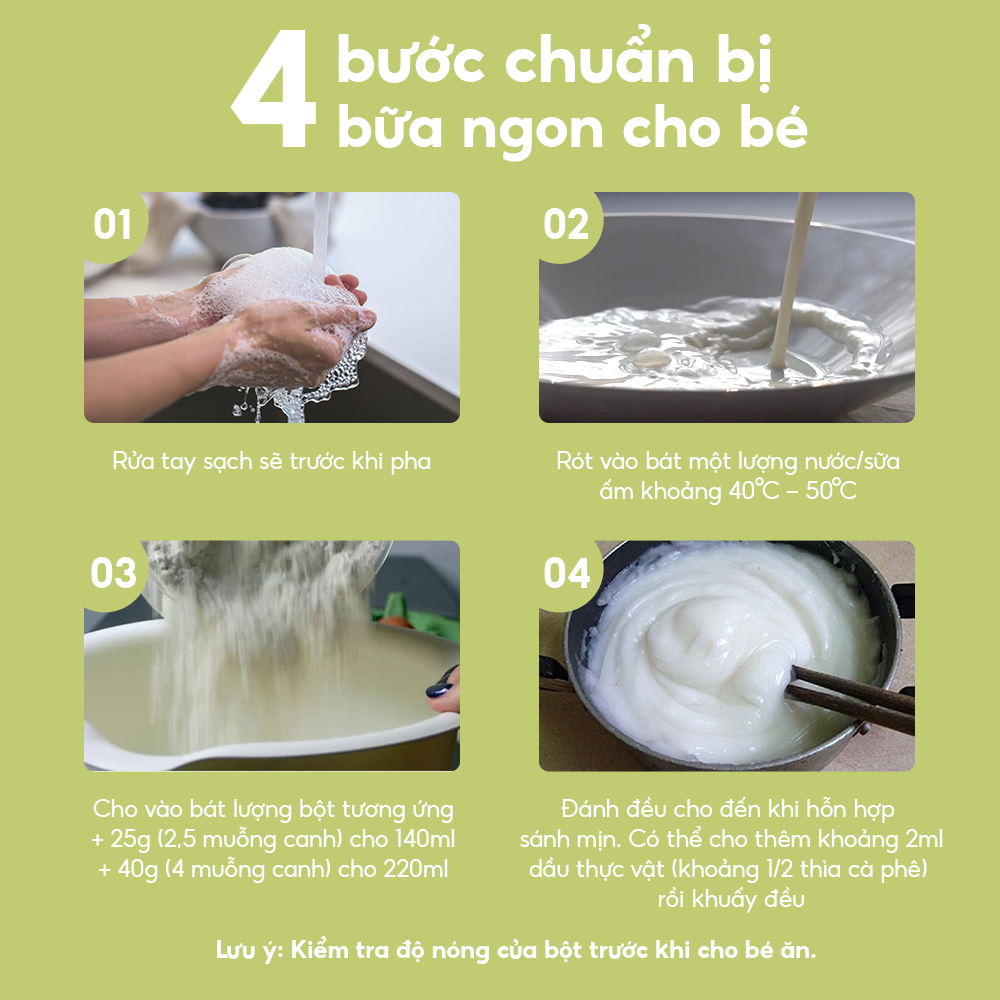 Bột Ăn Dặm Humababy Vị Bắp, Gạo, Yến Mạch - Ảnh 3