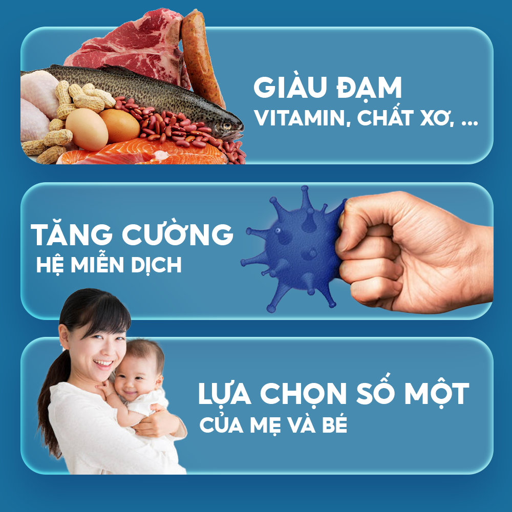 BỘT ĂN DẶM HUMABABY THỊT GÀ RAU CỦ - Ảnh 3