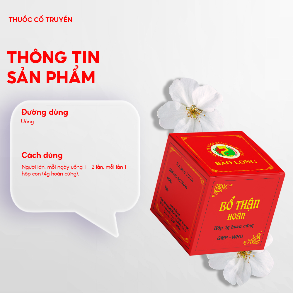 BỔ THẬN HOÀN - Ảnh 4