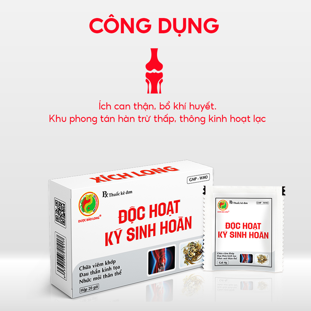 ĐỘC HOẠT KÝ SINH HOÀN - Ảnh 2