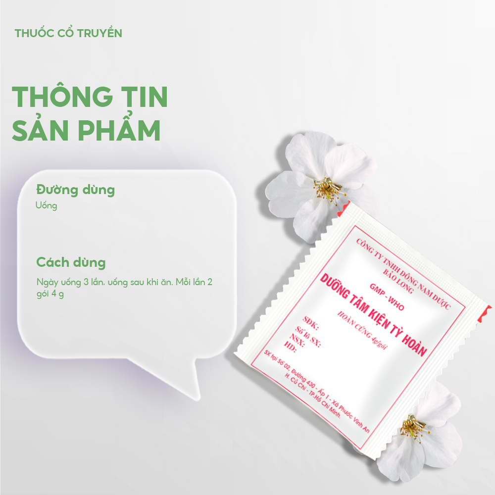 DƯỠNG TÂM KIỆN TỲ - Ảnh 4