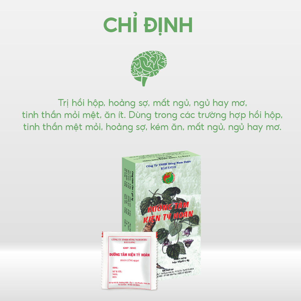 DƯỠNG TÂM KIỆN TỲ - Ảnh 2