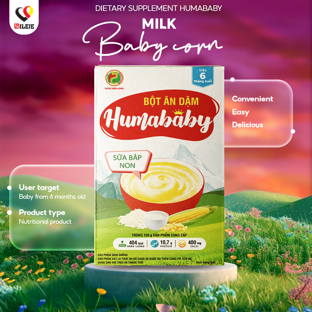 ह्यूमाबेबी सीरियल – कॉर्न मिल्क फ्लेवर