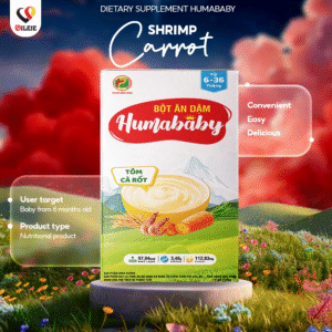 HUMABABY CEREAL WITH SHRIMP, CARROT FLAVOUR