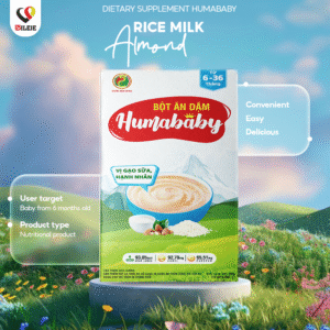 HUMABABY CEREAL WITH MILK RICE, ALMOND FLAVOUR