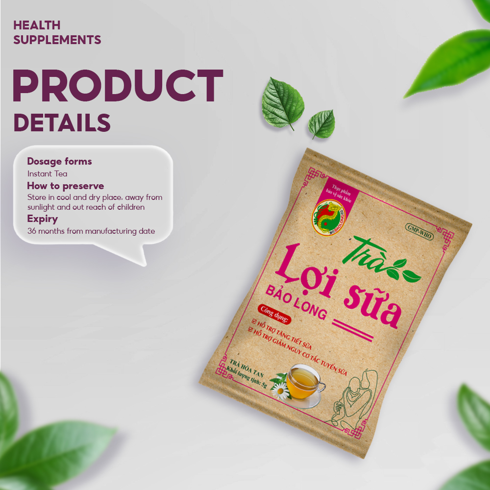 बाओ लॉन्ग स्तनपान सहायता चाय - Image 3