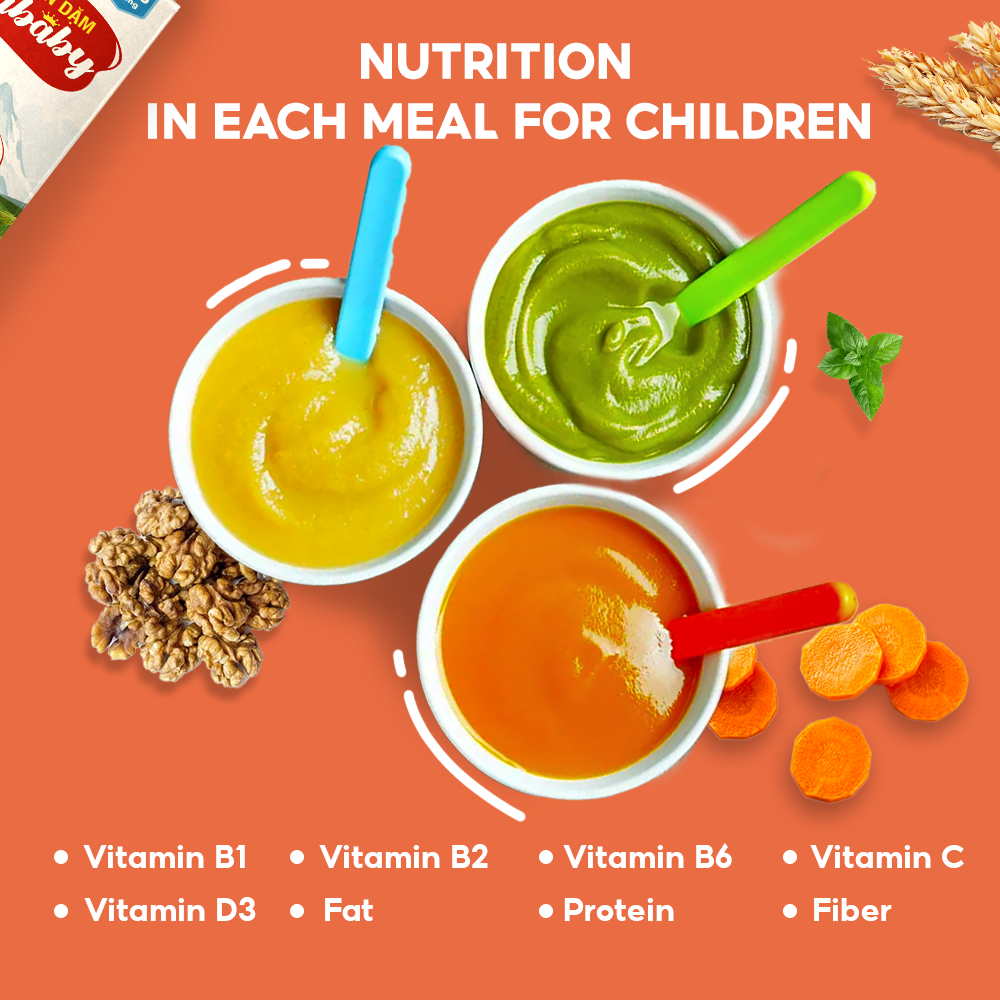 HUMABABY CEREAL WITH WALNUT, CARROT FLAVOUR – Image 3