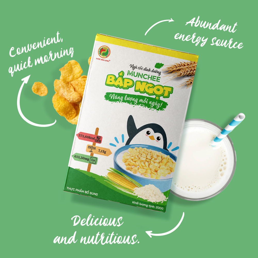 DIETARY SUPPLEMENT MUNCHEE NUTRITIONAL CEREALS SWEET CORN – Image 3