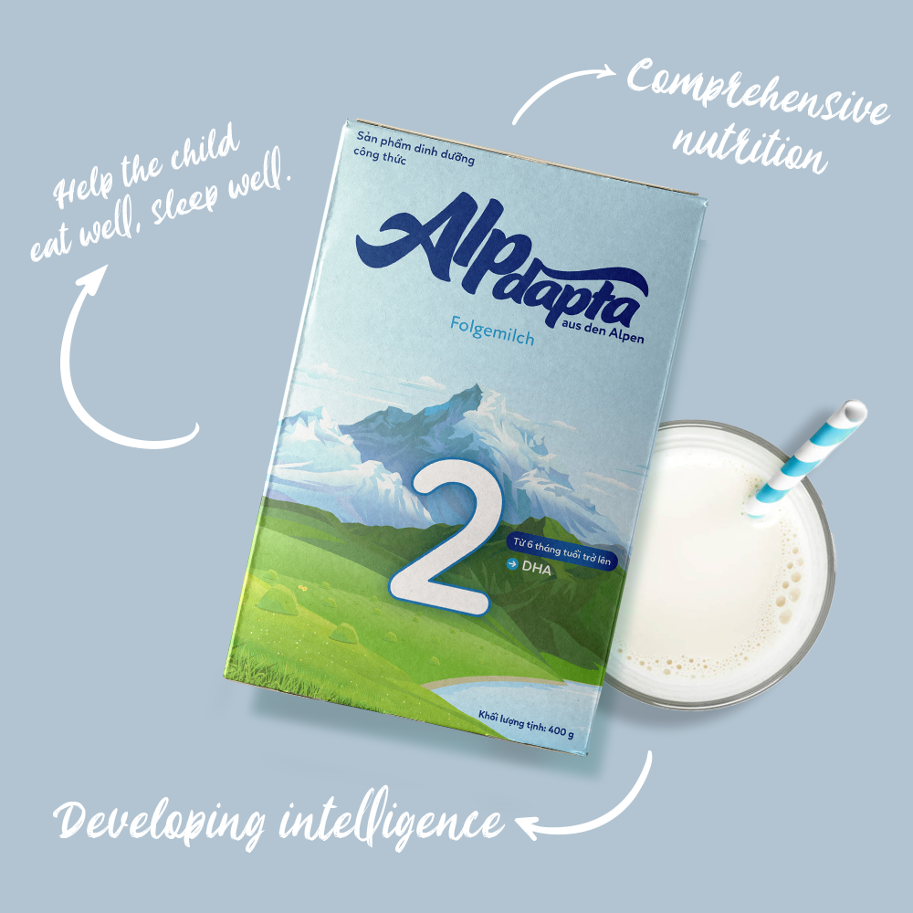 营养配方产品 ALPDAPTA aus den Alpen KINDERMILCH 3 - 图片 3