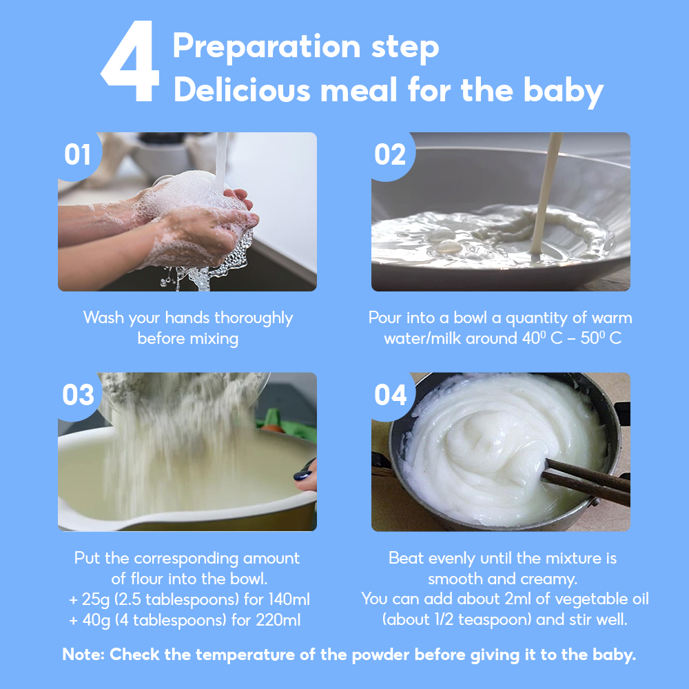 HUMABABY 炖排骨蔬菜味麦片 - 图片 5